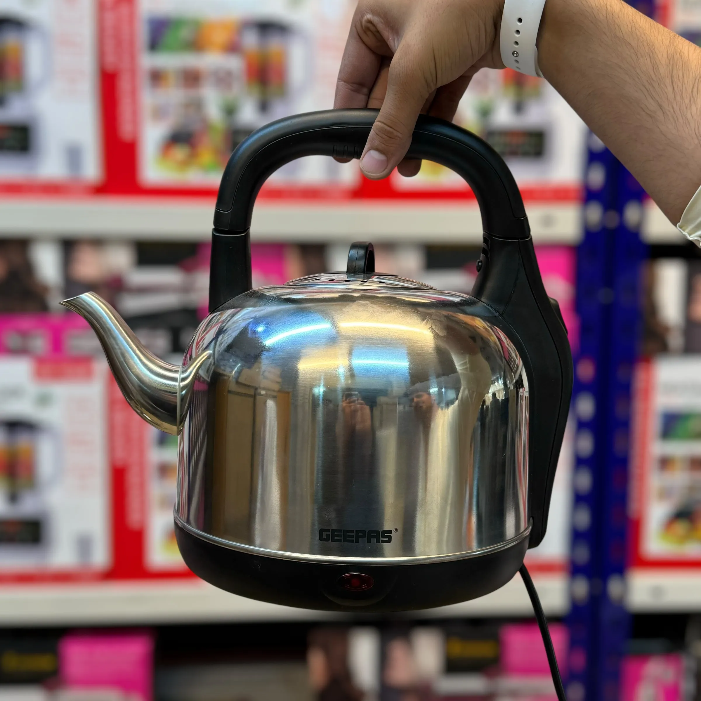 Geepas Stainless steel Electric Kettle GK38025