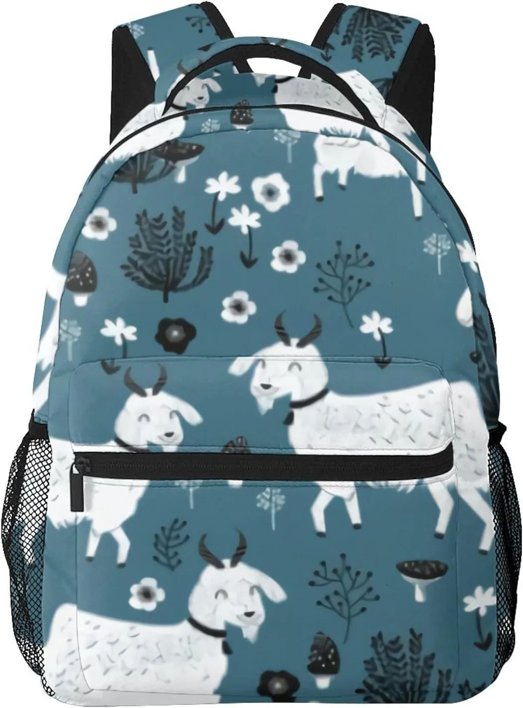 Goats Farm Backpack Laptop Backpack Sports Travel Shoulder bag Light casual backpack