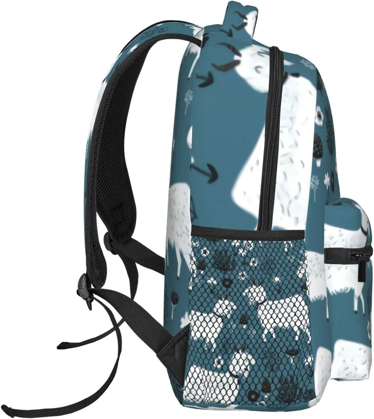 Goats Farm Backpack Laptop Backpack Sports Travel Shoulder bag Light casual backpack