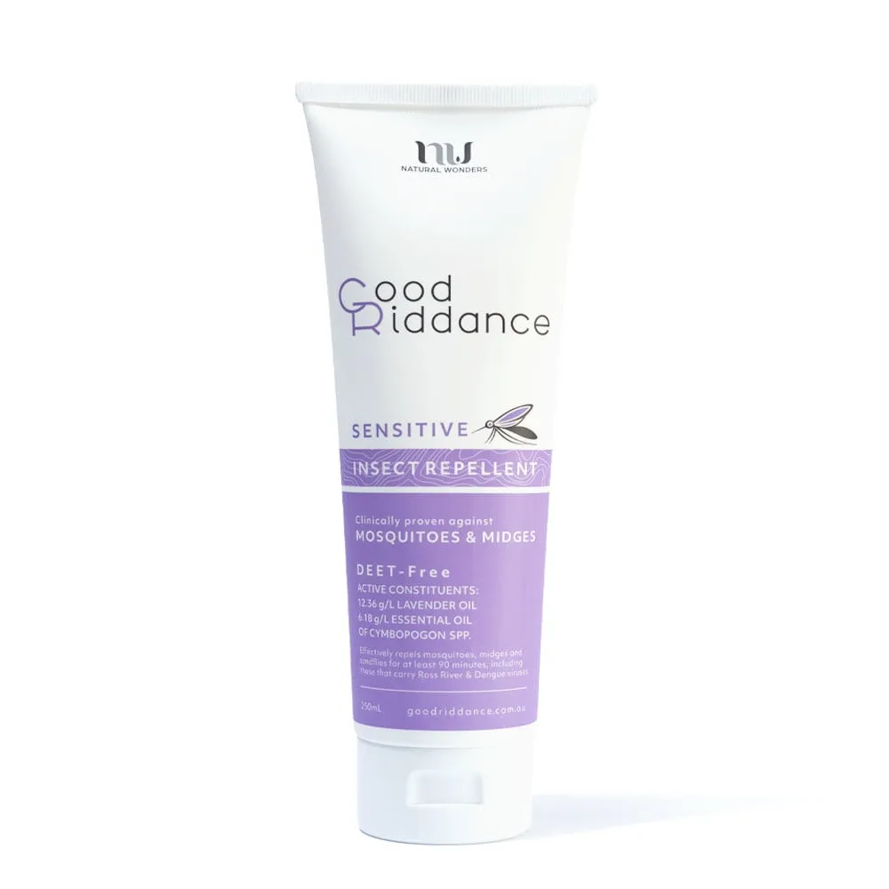 Good Riddance Sensitive Insect Repellent 250mL by Natural Wonders