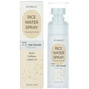Hair Growth Serum, Rice Water for Hair Growth, Rice Water Hair Spray, Hair Growth Oil Spray for Women infused with Castor Oil and Biotin 2oz