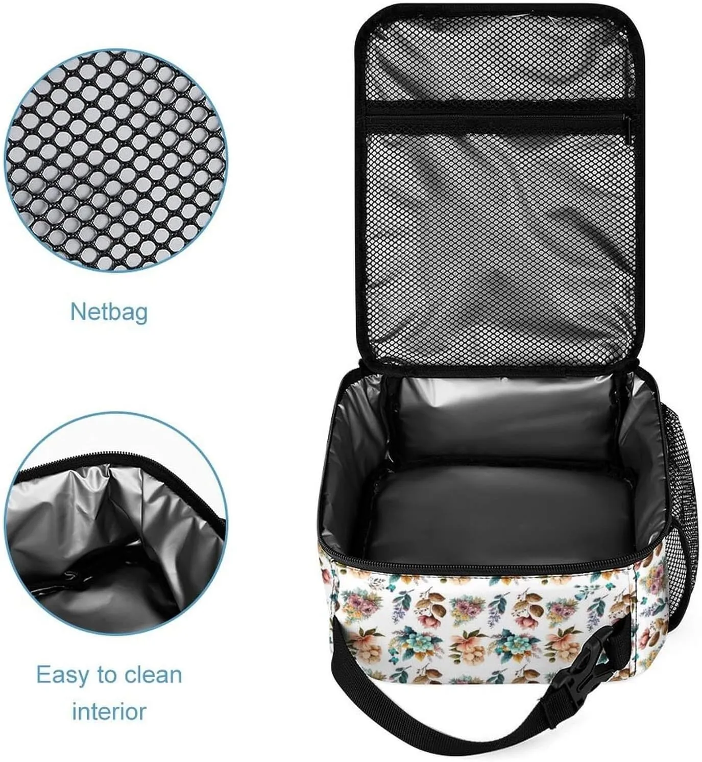 Highland Cow Backpack with Lunch Box & Pencil Case, 16 Inch Cute Highland Cow Themed Bookbag, Adjustable Lightweight Large Capacity, Highland Cow Backpack Set for Kids Girls Boys School