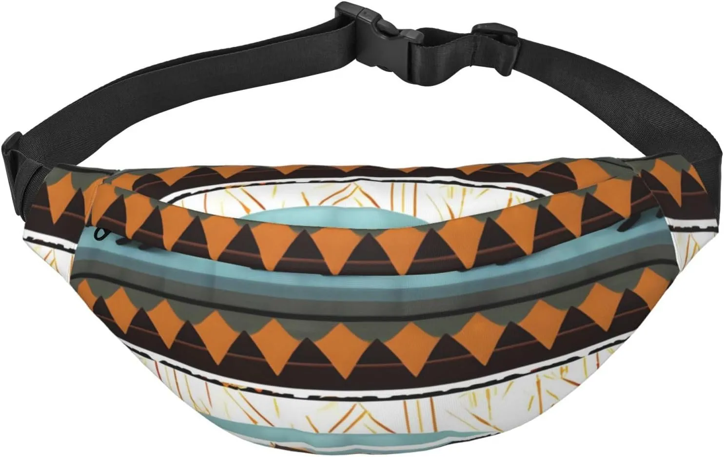 Horse Stripes Pattern Men'S And Women'S Waist Pack, Crossbody Bag With Adjustable Belt For Running, Traveling, Sports, Hiking