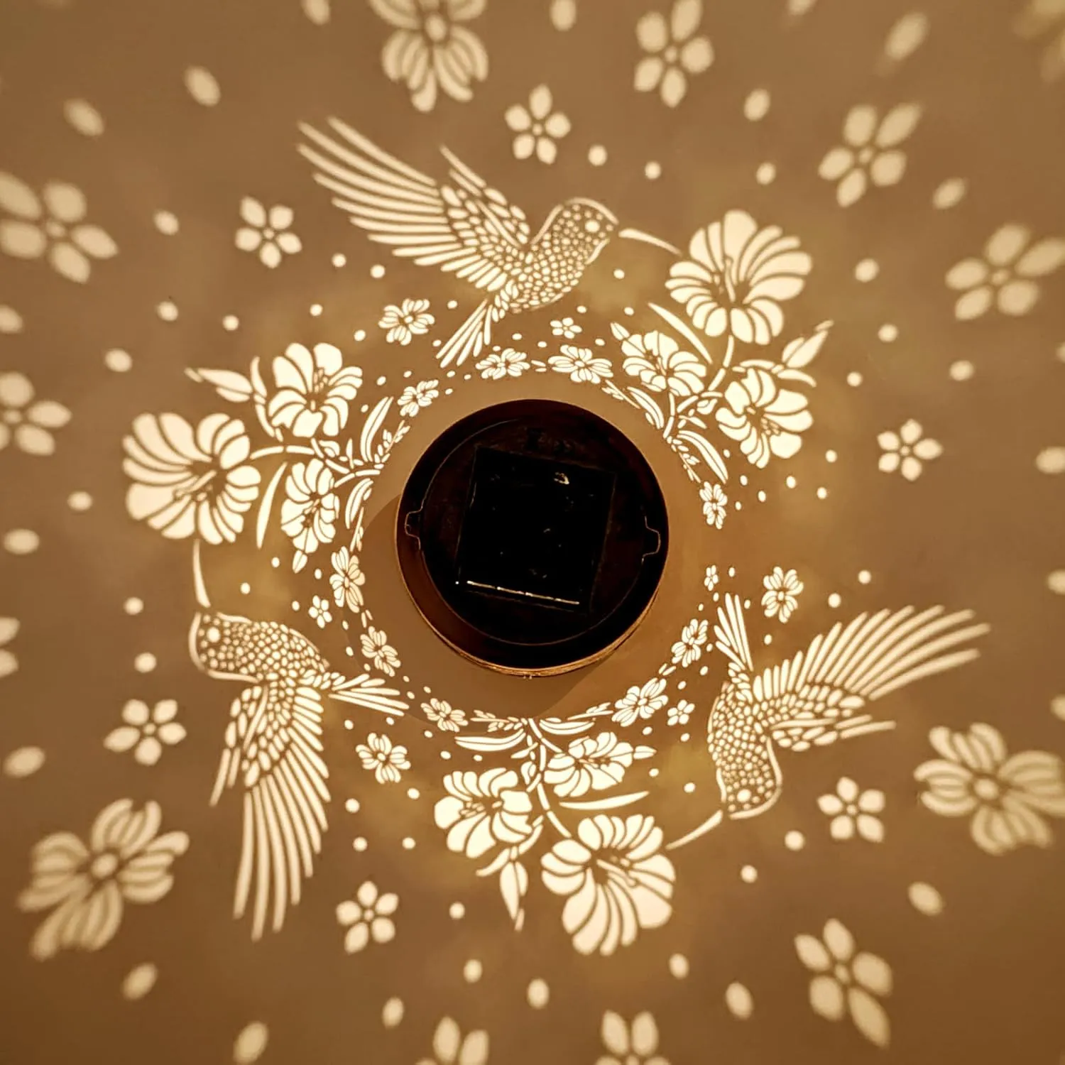 Hummingbird Solar Lanterns Outdoor Waterproof Garden Decor Birthday Gifts for Women Mom Grandma Hanging Solar Lights Metal Lantern Decoration Outside for Porch,Patio,Yard,Backyard