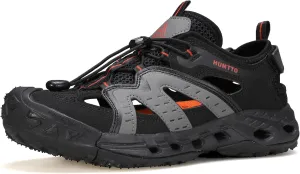 HUMTTO Women's Amphibious Closed Toe Hiking Sandals Quick-Dry Water Shoes Non-Slip Athletic Adjustable Outdoor Fisherman Summer Beach Walking Travel Sandals