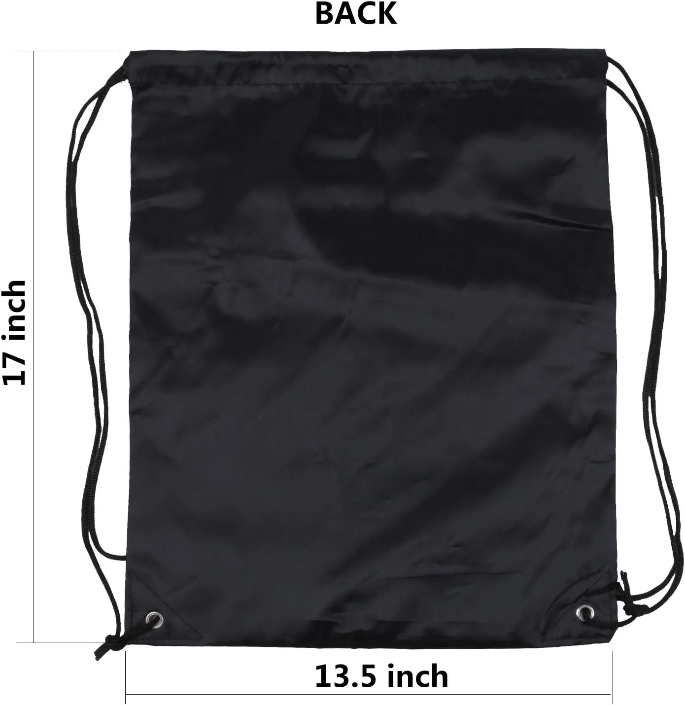 ICObuty Sports Gym Bag Sack Cheerleading Cheerleader Drawstring Backpack 6 Pack Men Women 210D Polyester (Red/Black)