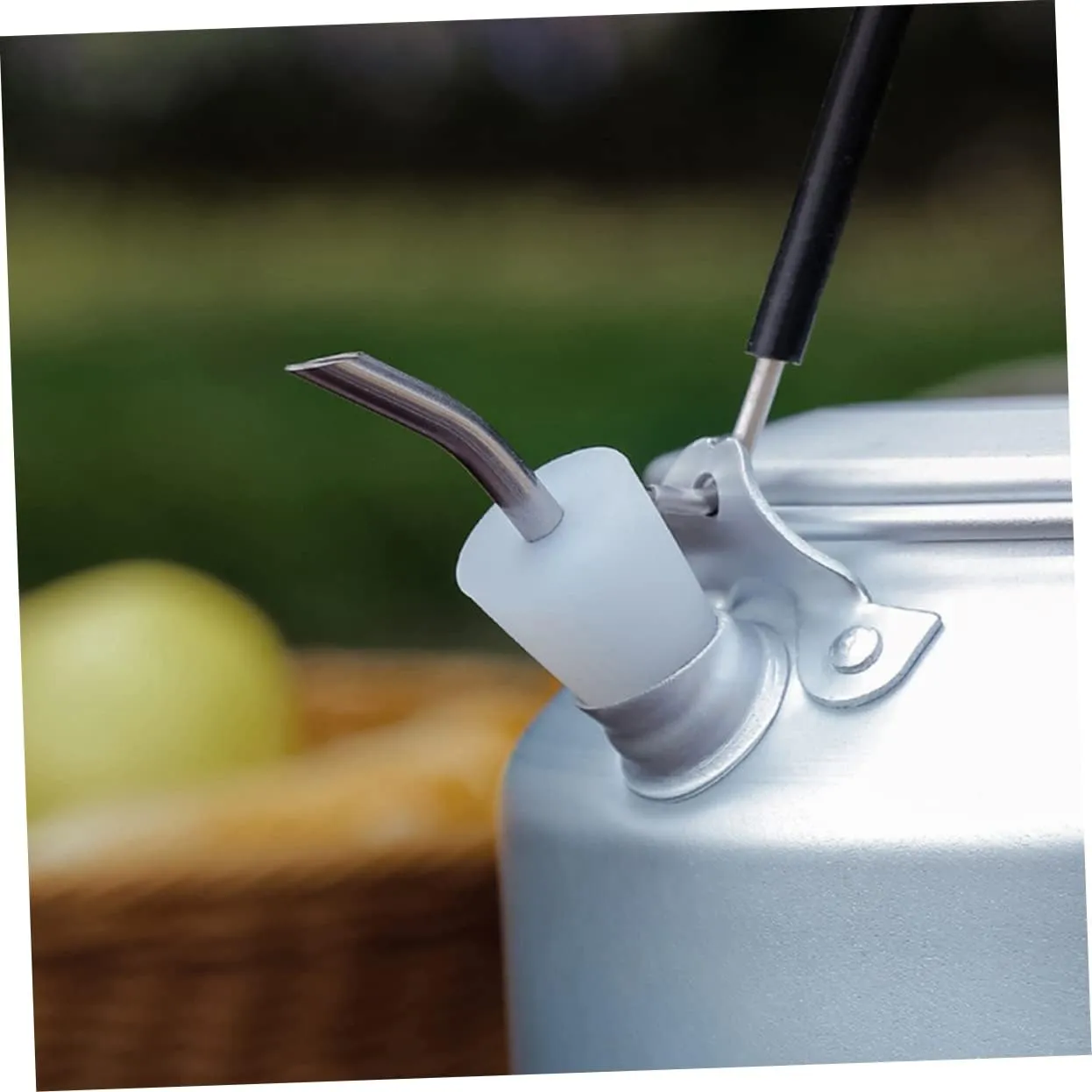 IMIKEYA 3pcs Stainless Steel Tea Kettle Extension Spout Portable Pourer for Camping Lightweight Easy to Install for Outdoor Use Prevents Spills Practical Design