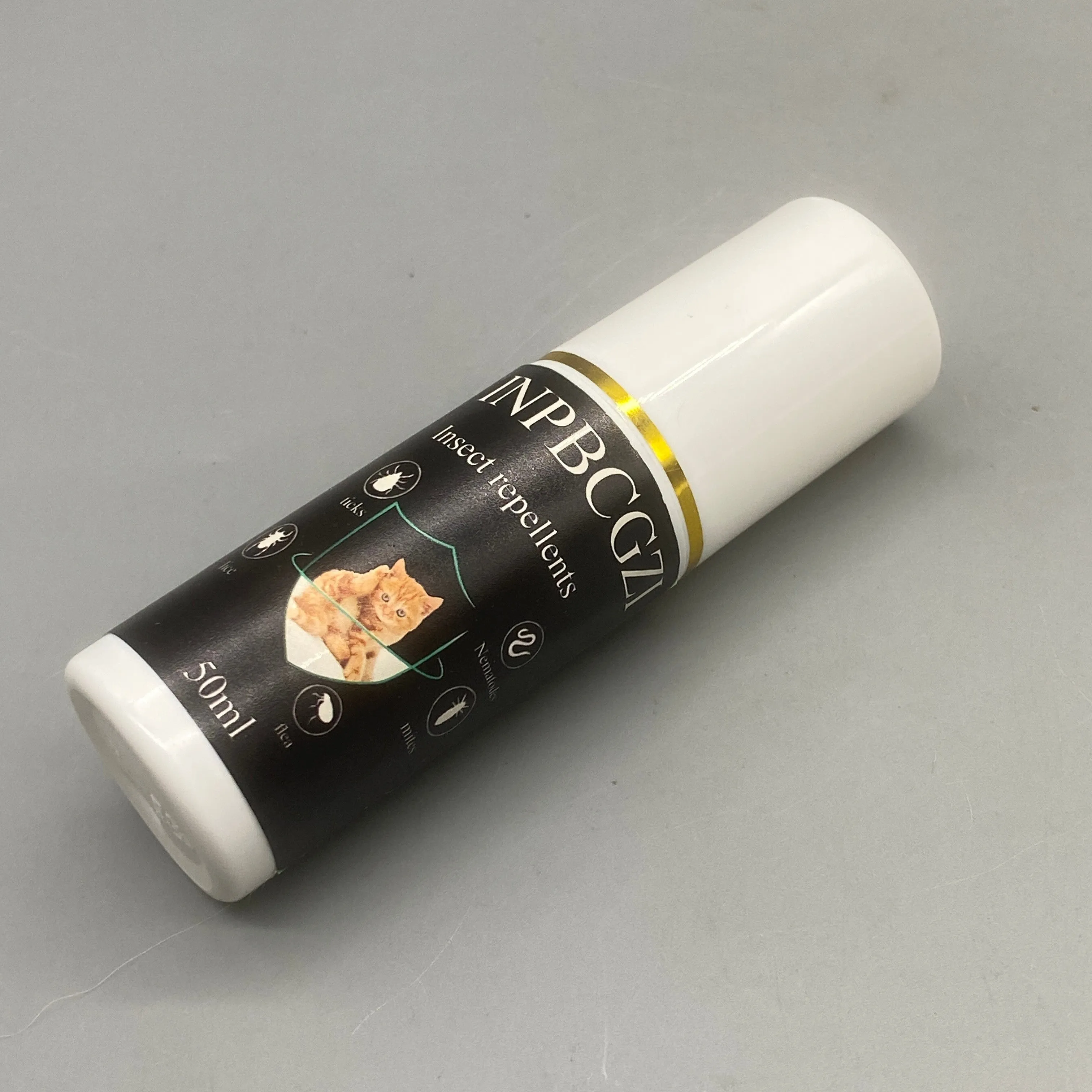 INPBCGZI Insect Repellent, 50ml, Natural Lemon Grass, Cedarwood, Eucalyptus Oils, Safe & Effective, Daily Use for Pest Prevention