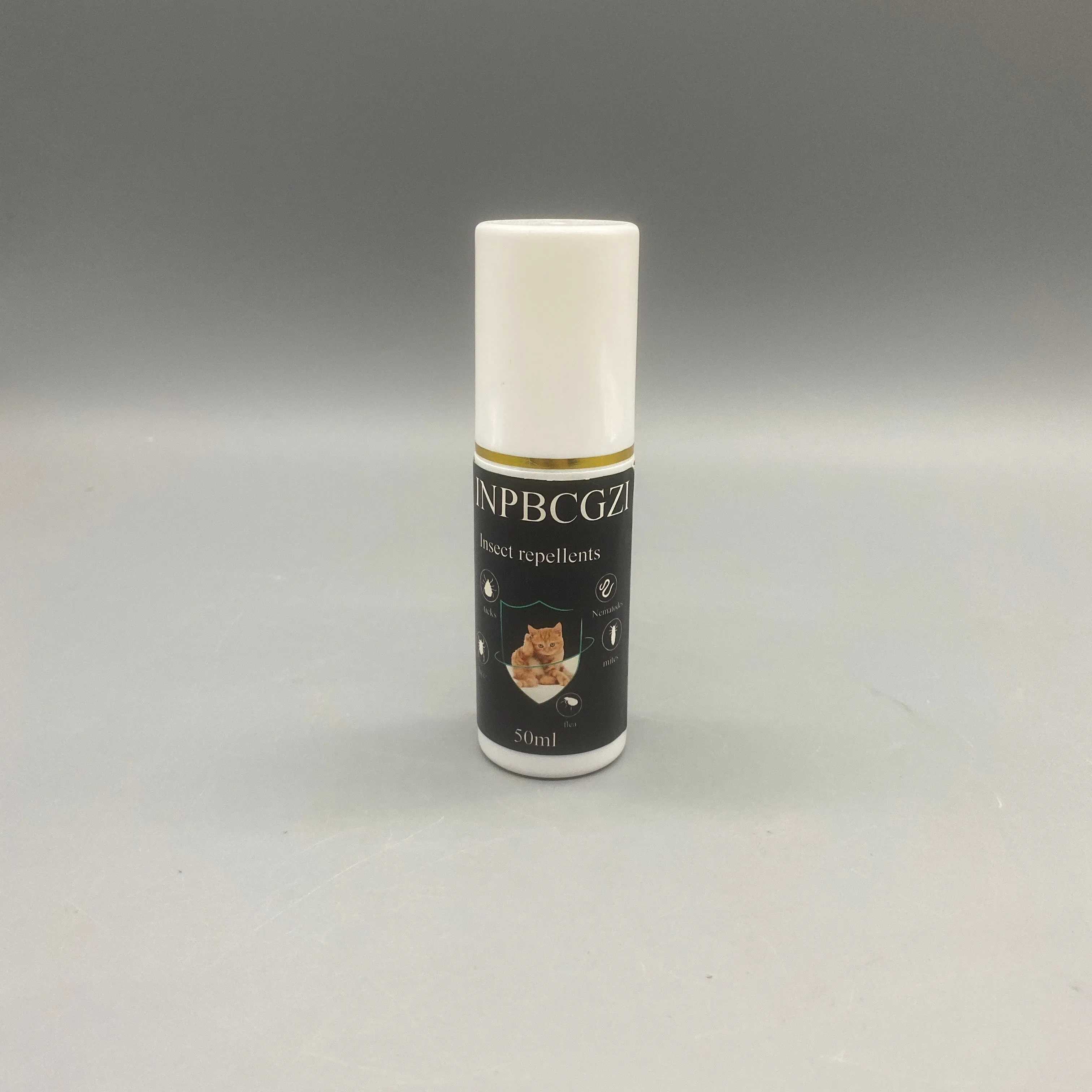 INPBCGZI Insect Repellent, 50ml, Natural Lemon Grass, Cedarwood, Eucalyptus Oils, Safe & Effective, Daily Use for Pest Prevention