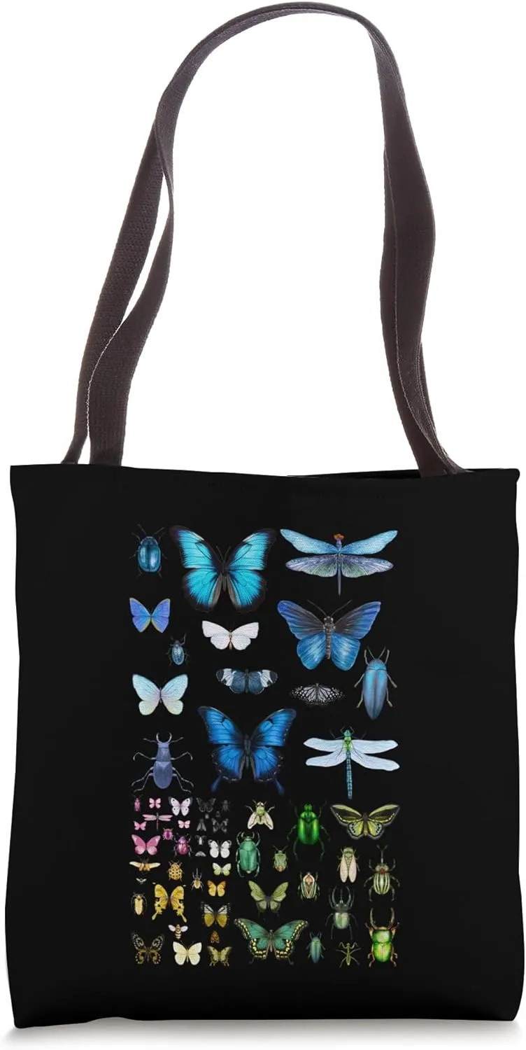 Insect Specimen Collection Design by Gilded Lillie Tote Bag
