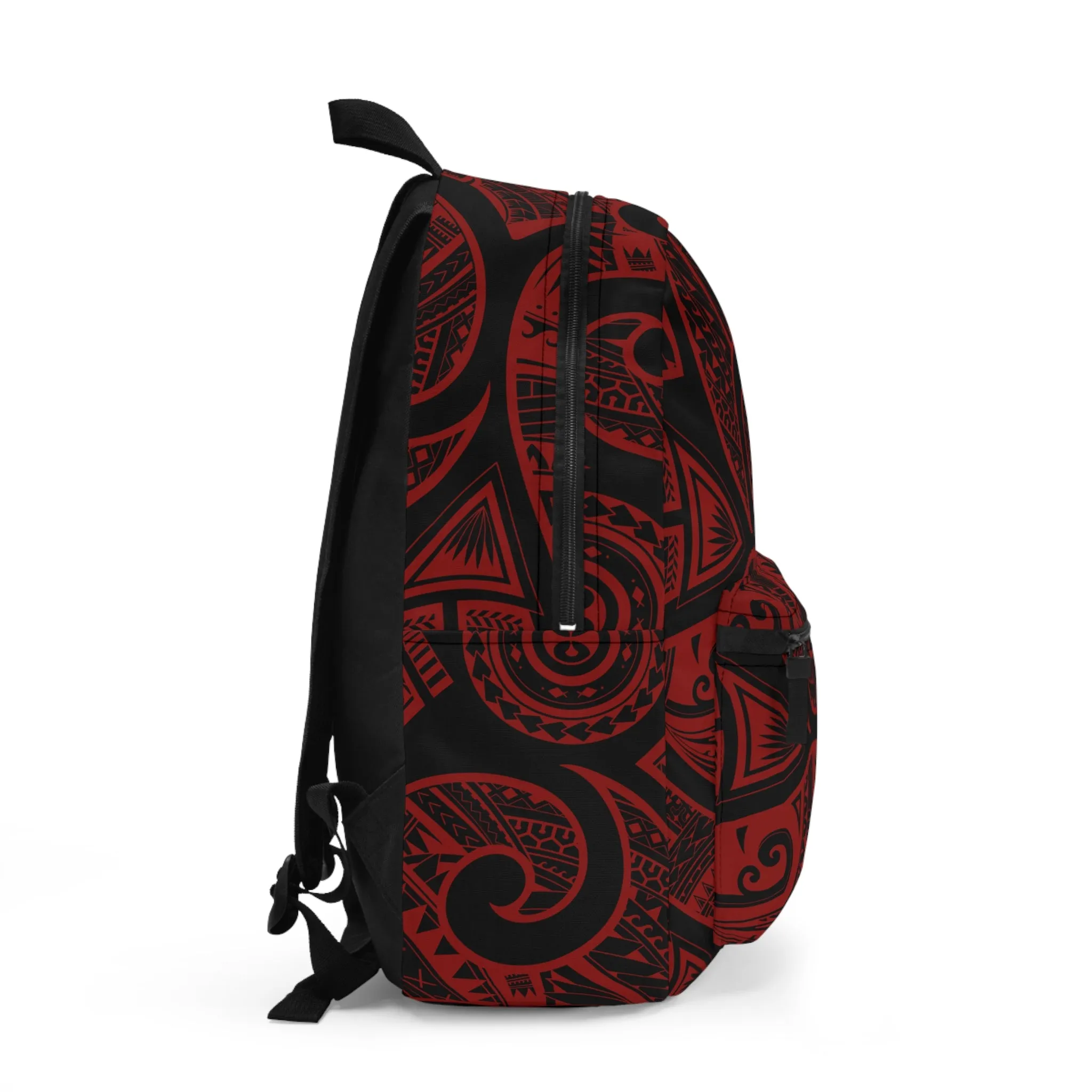 Island Tribal Red Lightweight Travel Backpack