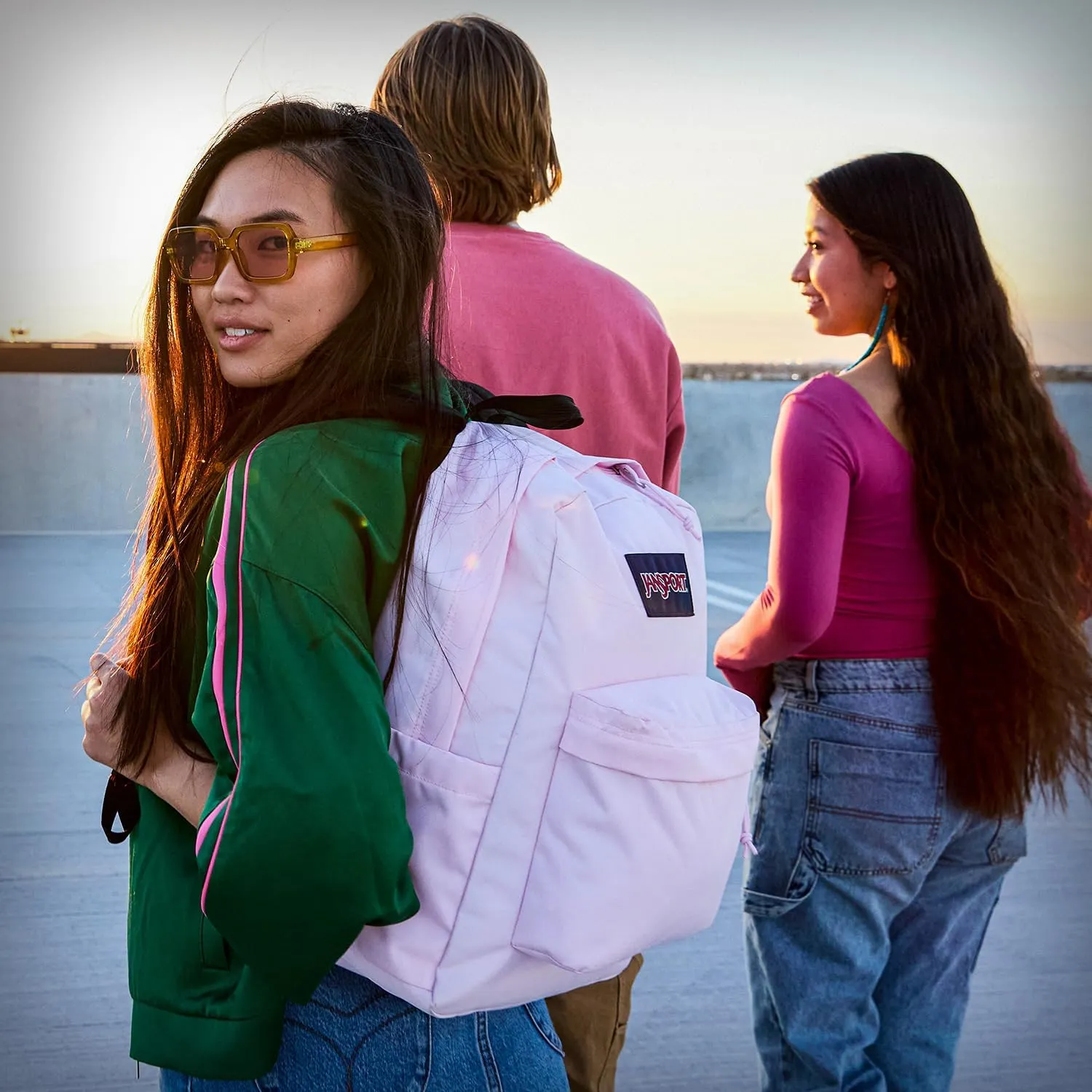 JanSport SuperBreak One Backpacks - Durable, Lightweight Bag with 1 Main Compartment, Front Utility Pocket with Built-in Organizer - Premium Backpack - Deep Juniper