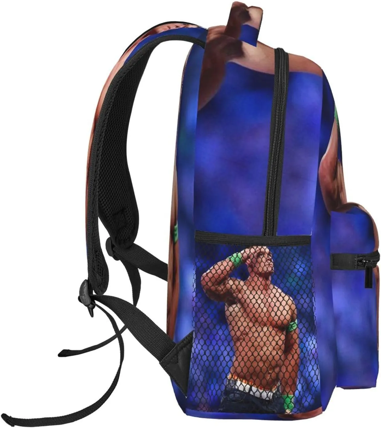 John Wrestler Cena Backpack Adults Bag Casual Backpack Hiking DaypackOne Size