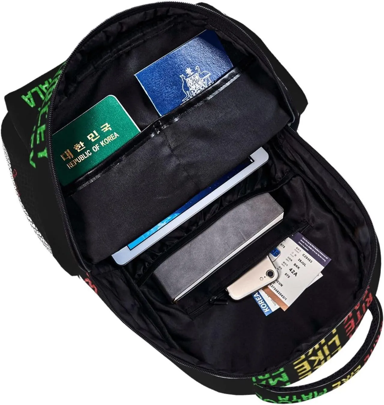 Juneteenth Black History Month Backpack Lightweight Laptop Backpack Casual Daypack Travel Double Shoulder Bag For Women Men