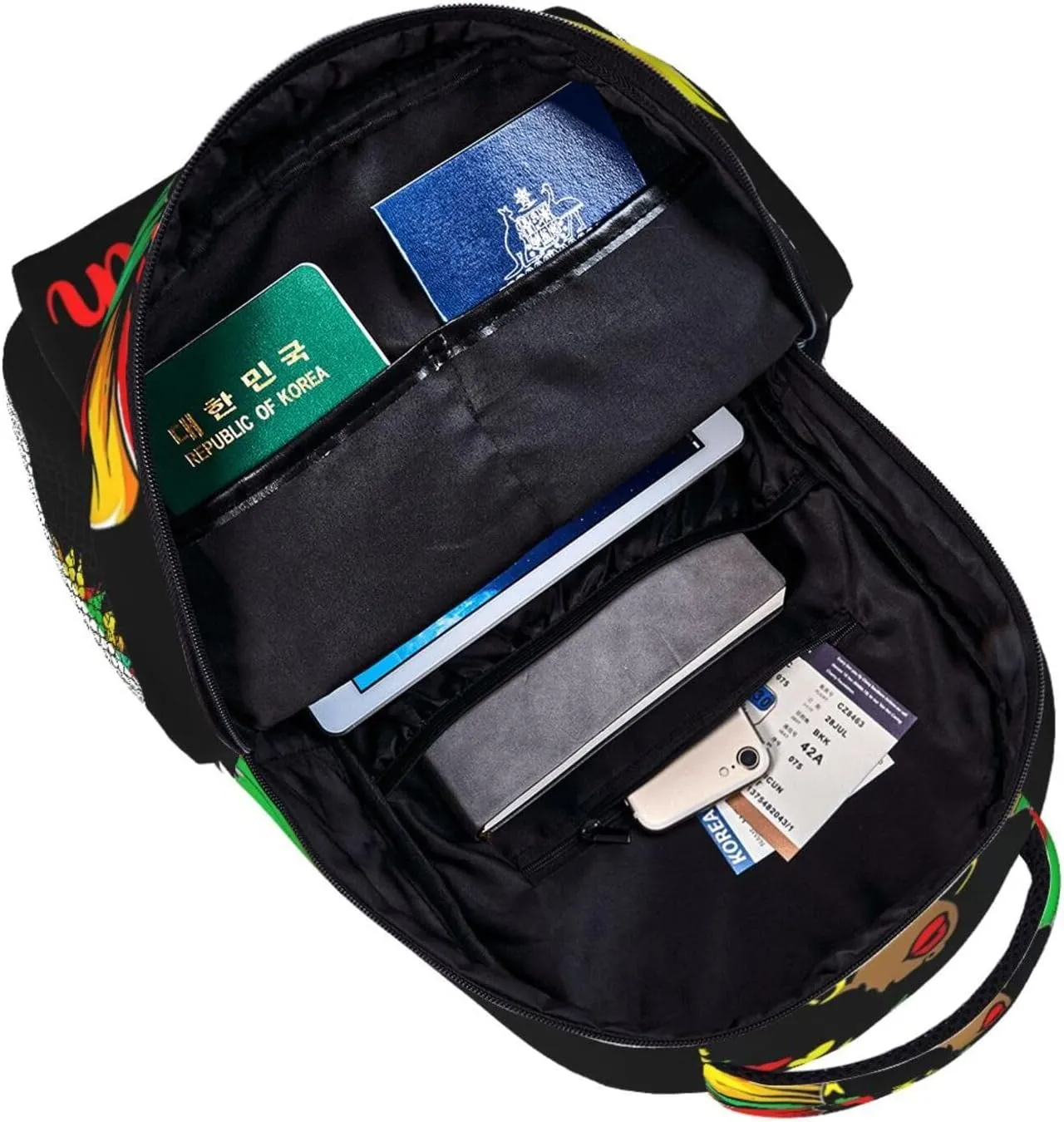 Juneteenth Sunflower African Black Women Backpack Lightweight Laptop Backpack Casual Daypack Travel Double Shoulder Bag For Women Men