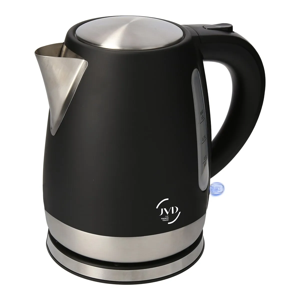 JVD Kettle Kingsley, 1L, Matt Black