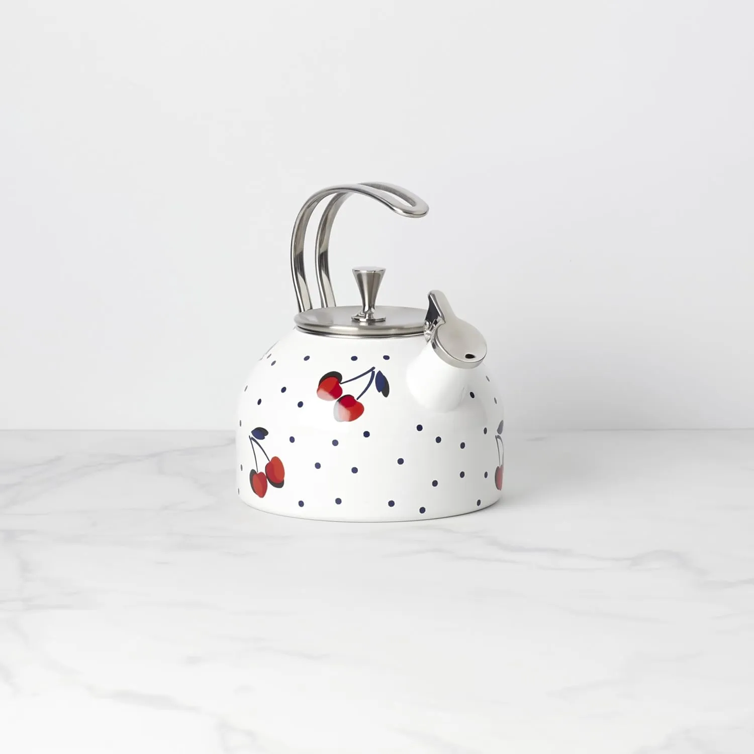 Kate Spade New York Kate Spade Vintage Cherry Dot Tea Kettle, 3.70 LB, Multi