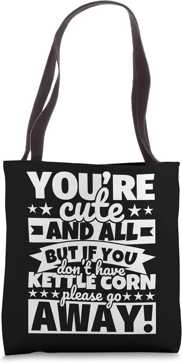 kettle corn Lover Food Funny Tote Bag