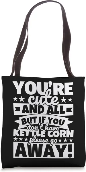 kettle corn Lover Food Funny Tote Bag