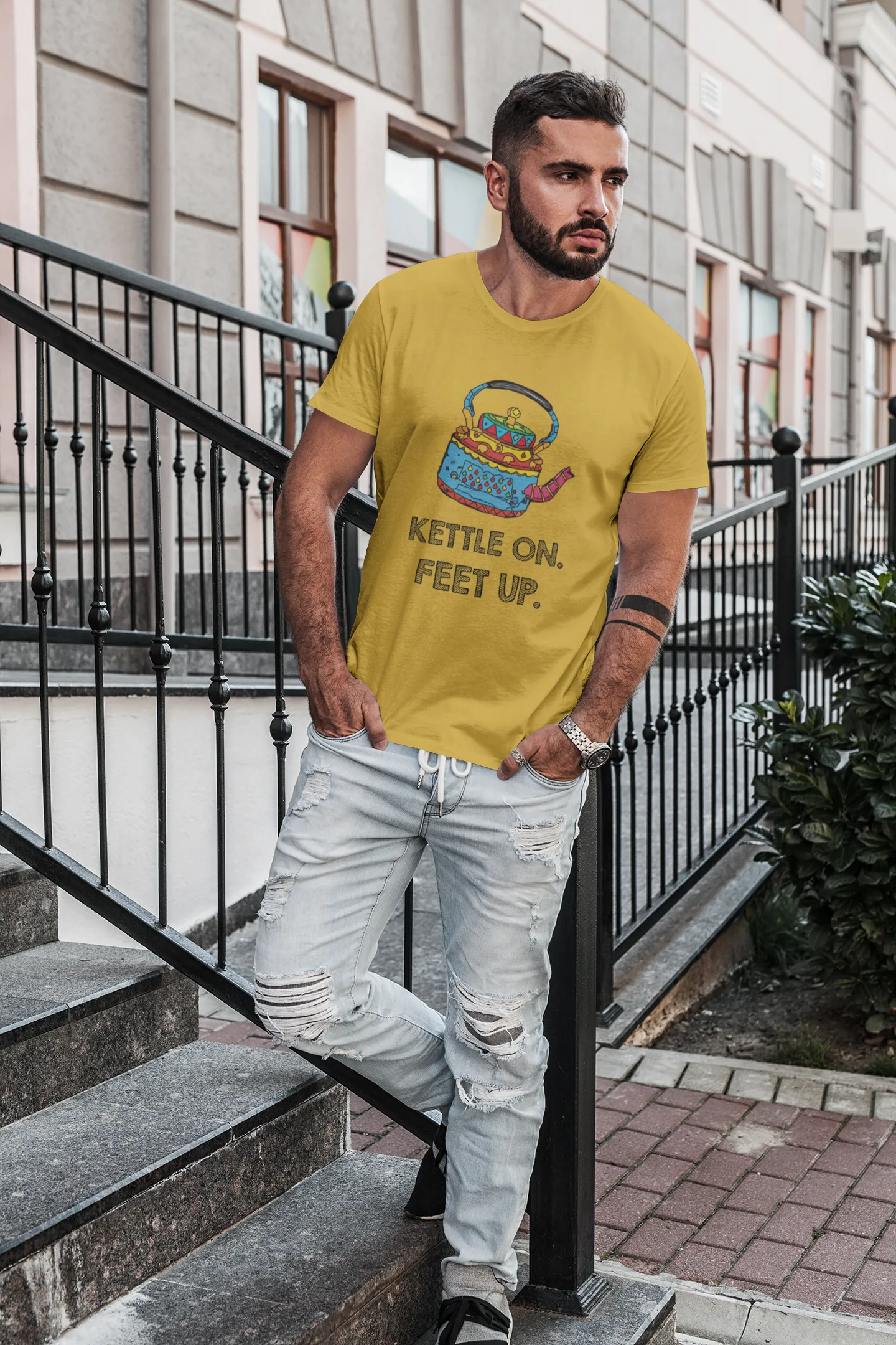 Kettle On Men's T-Shirt