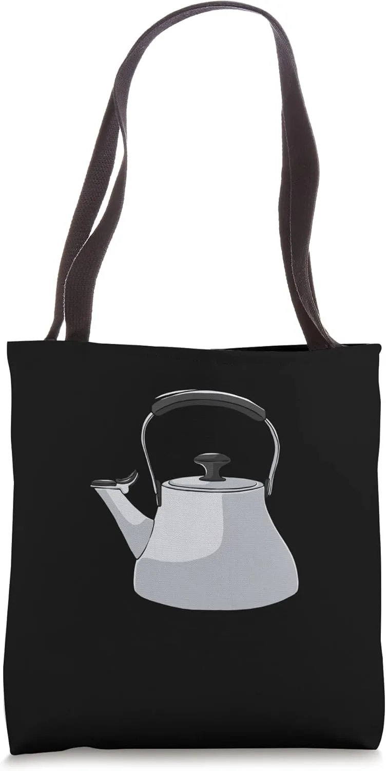 Kettle Tea Coffee Lover Caffeine Drink Tote Bag