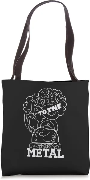 Kettle to the Metal Tea and Coffee Lover Tote Bag