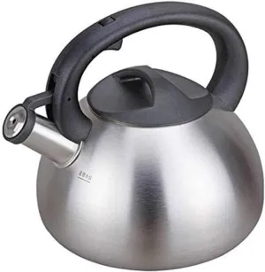 Kettle,Creativity Gas Whistling 304 Stainless Steel Large Capacity Gas And Gas Induction Cooker Teapot Quick Boil Kettle-3.5L