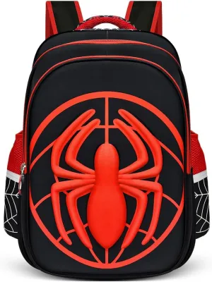 Kids School Backpack,16.5" Super Hero Cartoon Schoolbag Lightweight Waterproof Book Bag for Kids Boys Large Capacity Back to School Children Supplies Birthday,Halloween,Christmas Gifts