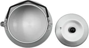 Kisangel Aluminum Camping Kettle 0.8l Lightweight for Travel Sturdy Safe Handle