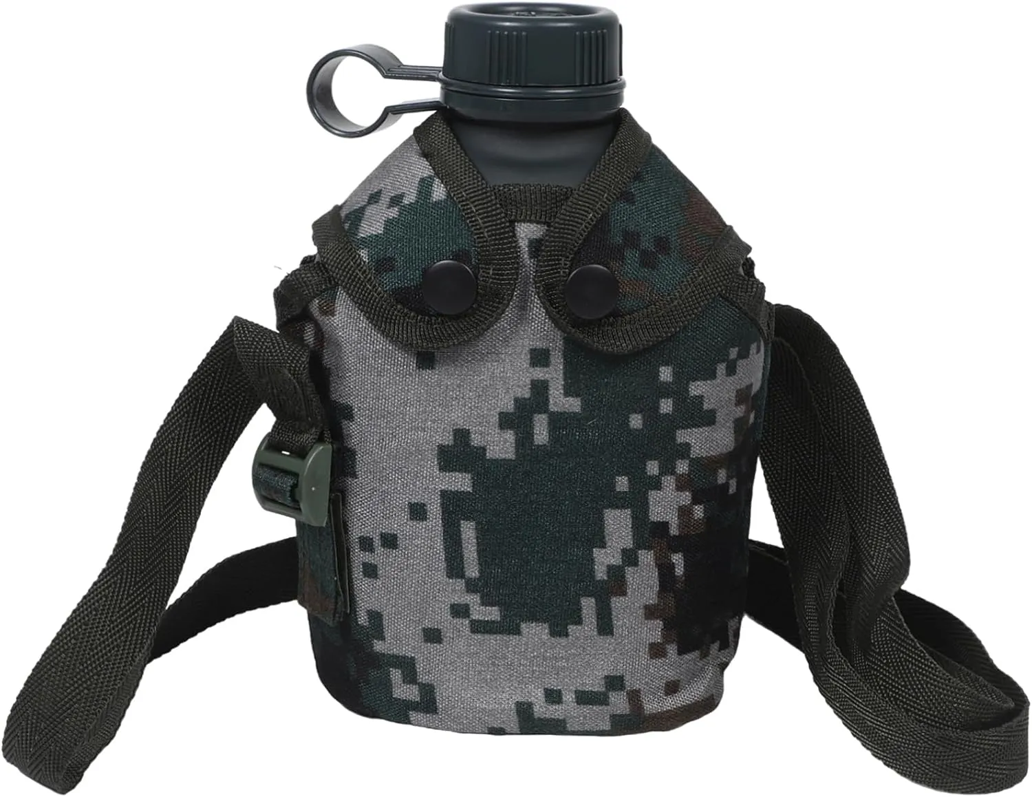 Kisangel Durable Hydration Kettle with Pouch Strap for Hiking Camping Fishing and Backpacking Lightweight and Versatile Outdoor Gear