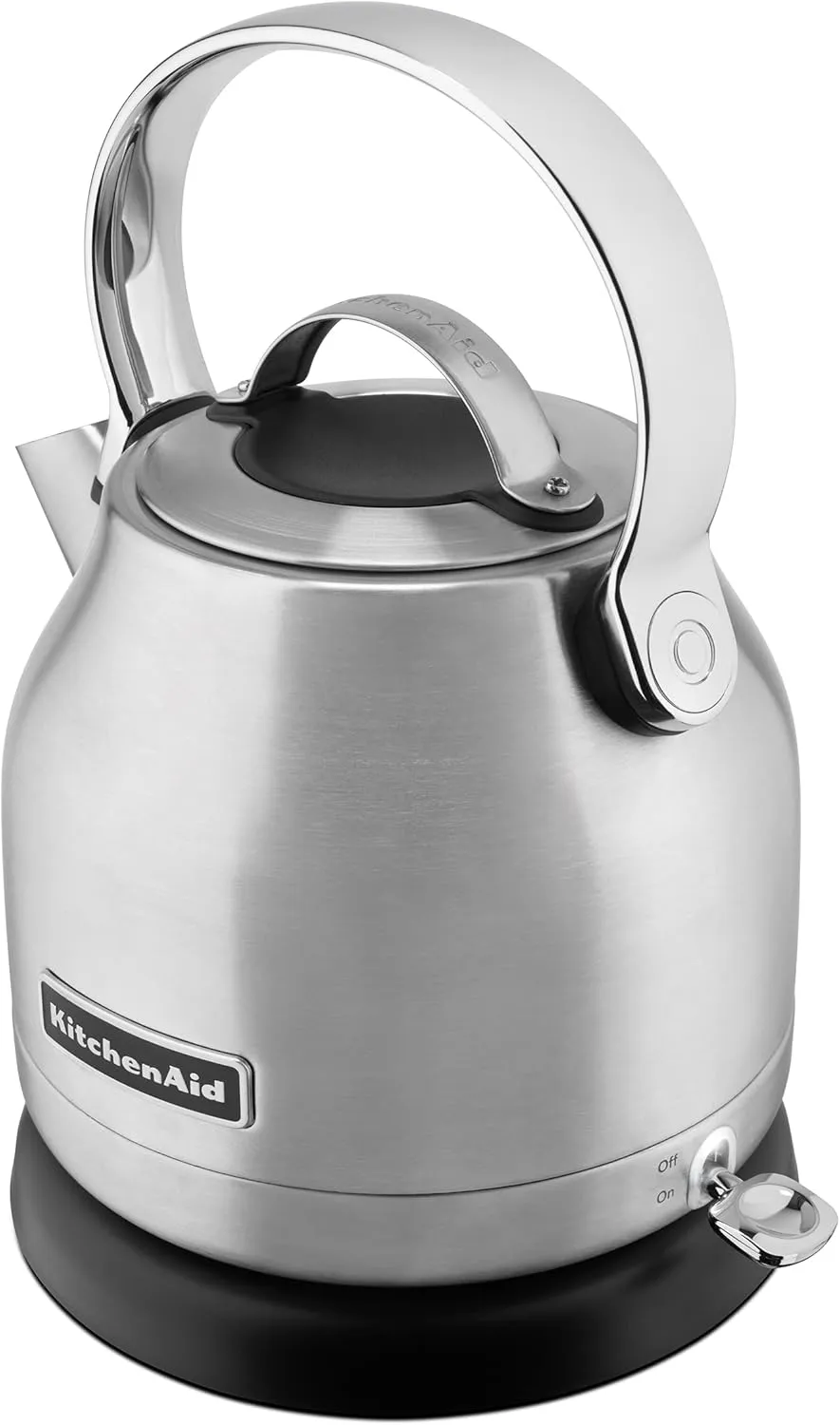 KitchenAid KEK1222SX 1.25-Liter Electric Kettle - Brushed Stainless Steel,Small