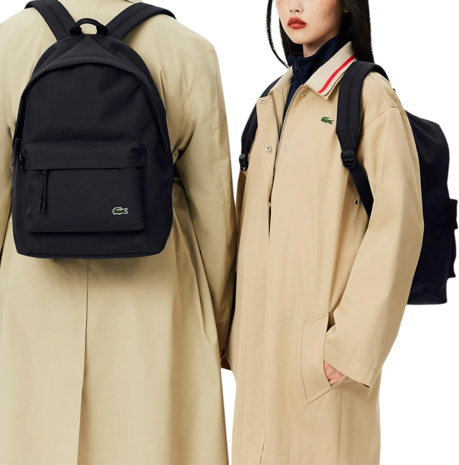 Lacoste Unisex Neocroc Backpack, Dark Sapphire, One Size