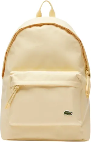 Lacoste Unisex Neocroc Backpack, Yellow, One Size