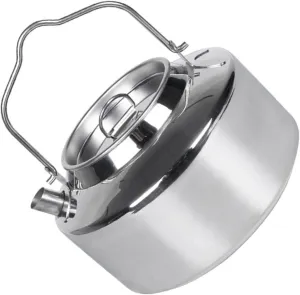 Large Capacity Camping Tea Kettle Professional Outdoor Water Kettle for Hiking Fishing and Rv Trips