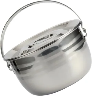 Large Capacity Soup Pot Non-stick Stew Pot for Camping Cook Set Outdoor Cooking