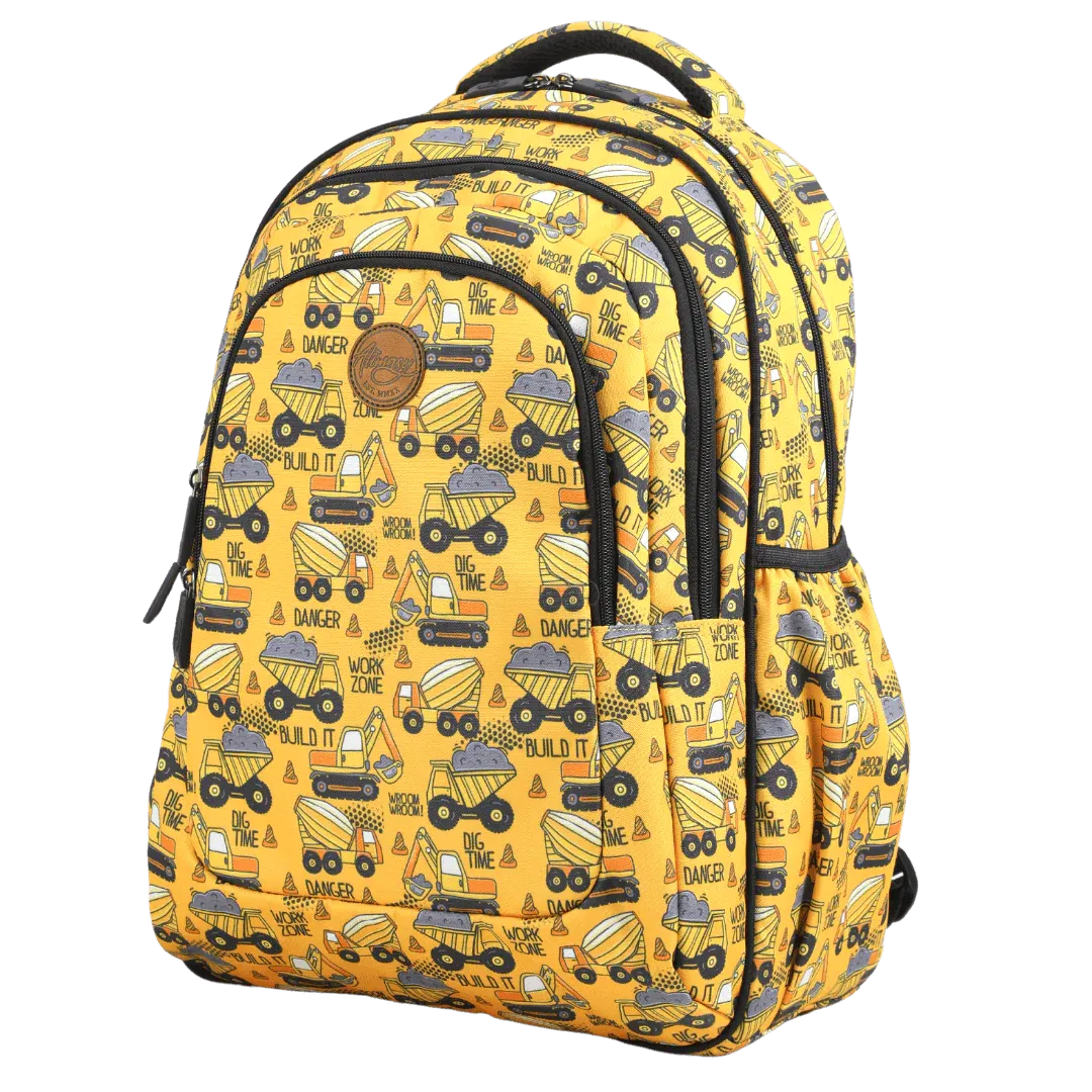 Large School Backpack - Construction