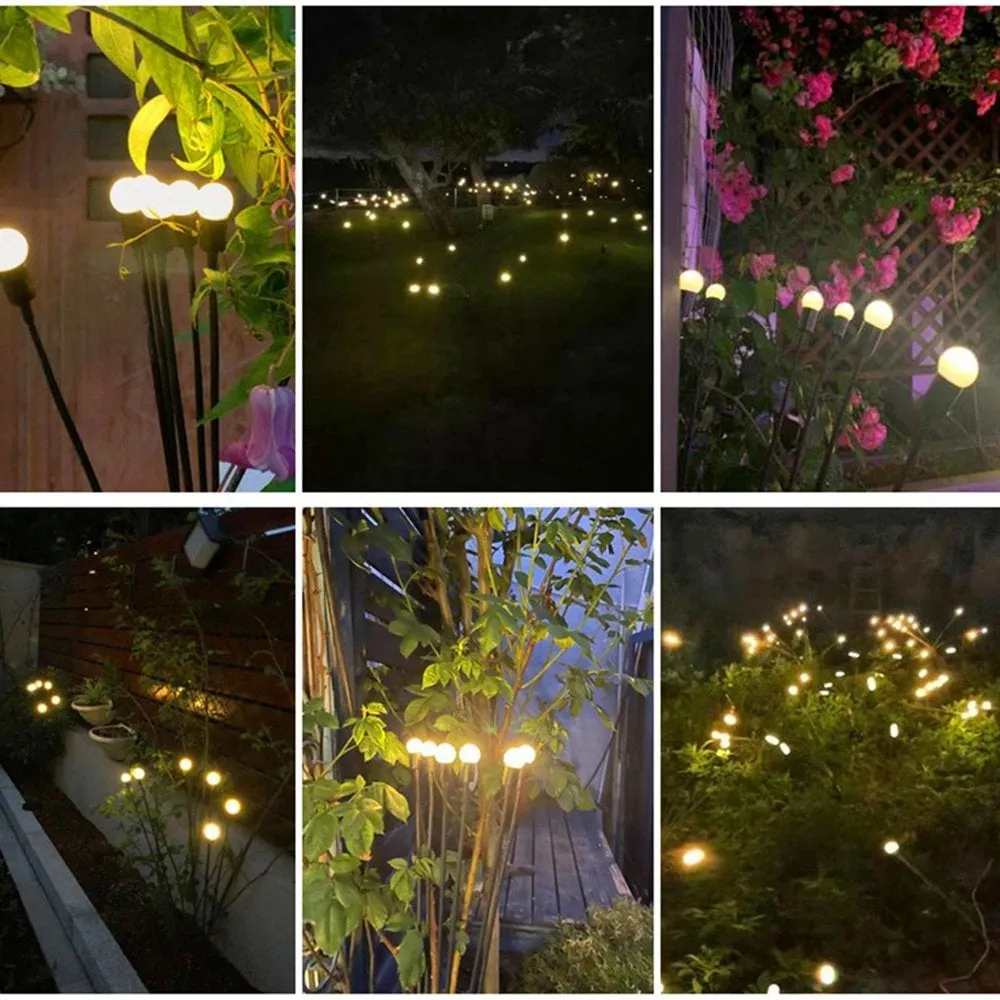 🔥Last Day 49% OFF- Solar Powered Firefly Garden Light