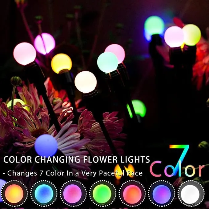 🔥Last Day 49% OFF- Solar Powered Firefly Garden Light