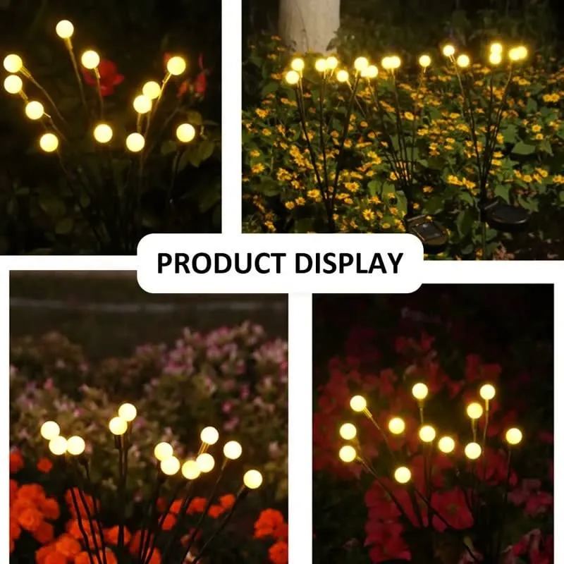 🔥Last Day 49% OFF- Solar Powered Firefly Garden Light