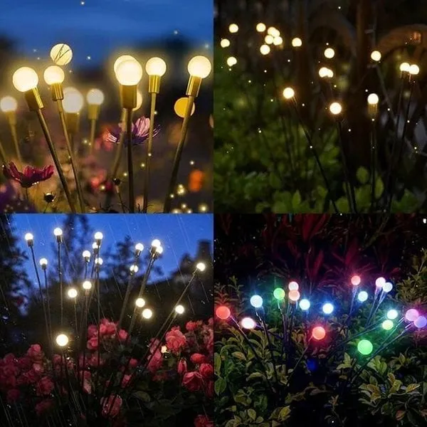 🔥Last Day 49% OFF- Solar Powered Firefly Garden Light