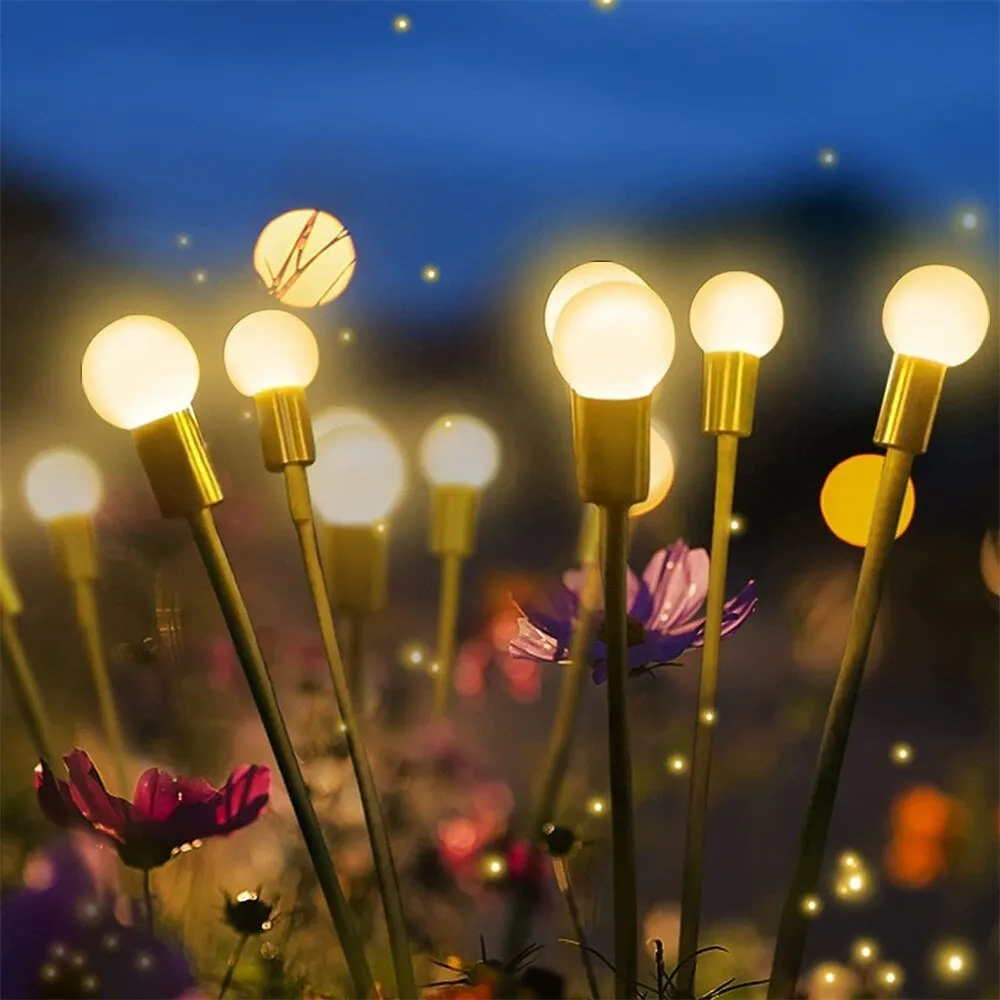 🔥Last Day 49% OFF- Solar Powered Firefly Garden Light