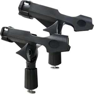 LBW Boat Fishing Rod Holder with Track Mount Universal T-Shaped Screw Mounted on Rail for Fishing Boat, Canoe, Kayak Rod Holder 2 Pack