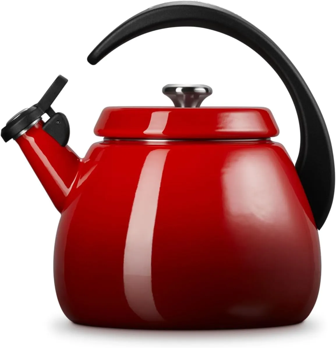 Le Creuset Enamel on Steel Cloche Kettle, 2.2 qt., Cerise
