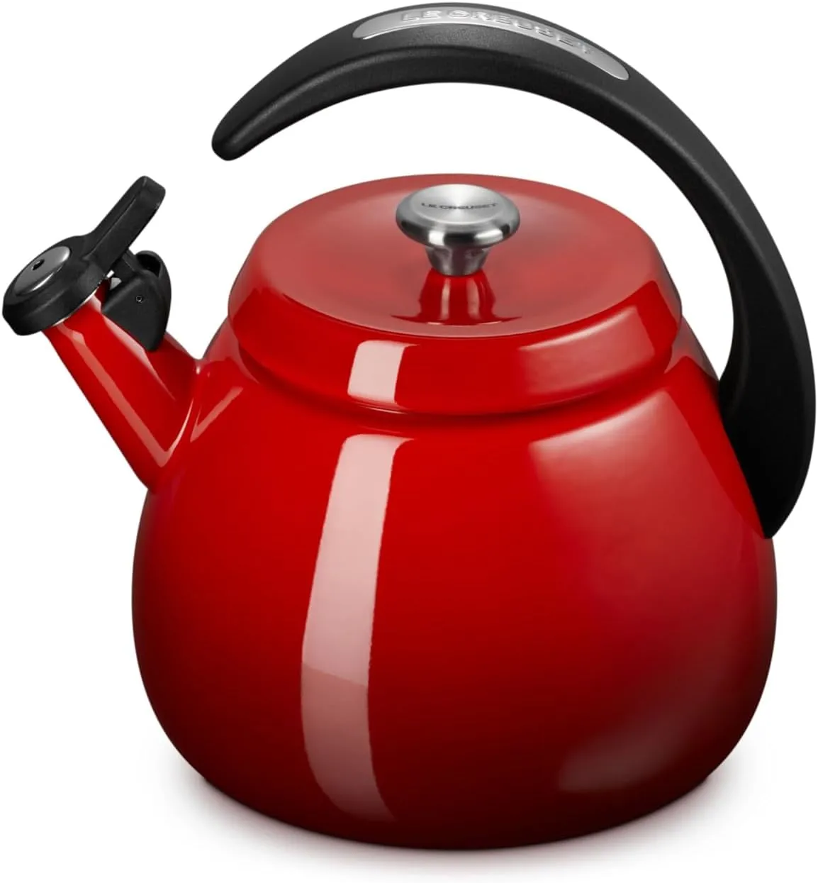 Le Creuset Enamel on Steel Cloche Kettle, 2.2 qt., Cerise