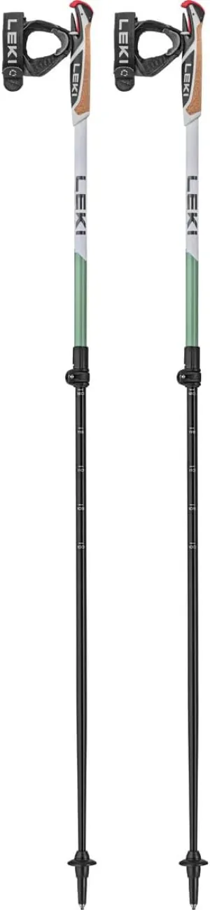 LEKI Spin Shark SL Aluminum Adjustable Lightweight Trekking Poles for Hiking & Nordic Walking
