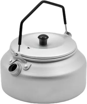 Lightweight Aluminum Camping Kettle - Perfect for Picnics, Bushcraft, and Campfire Cooking - 30OZ Campfire Coffee Pot and Cookware for Outdoor Adventures