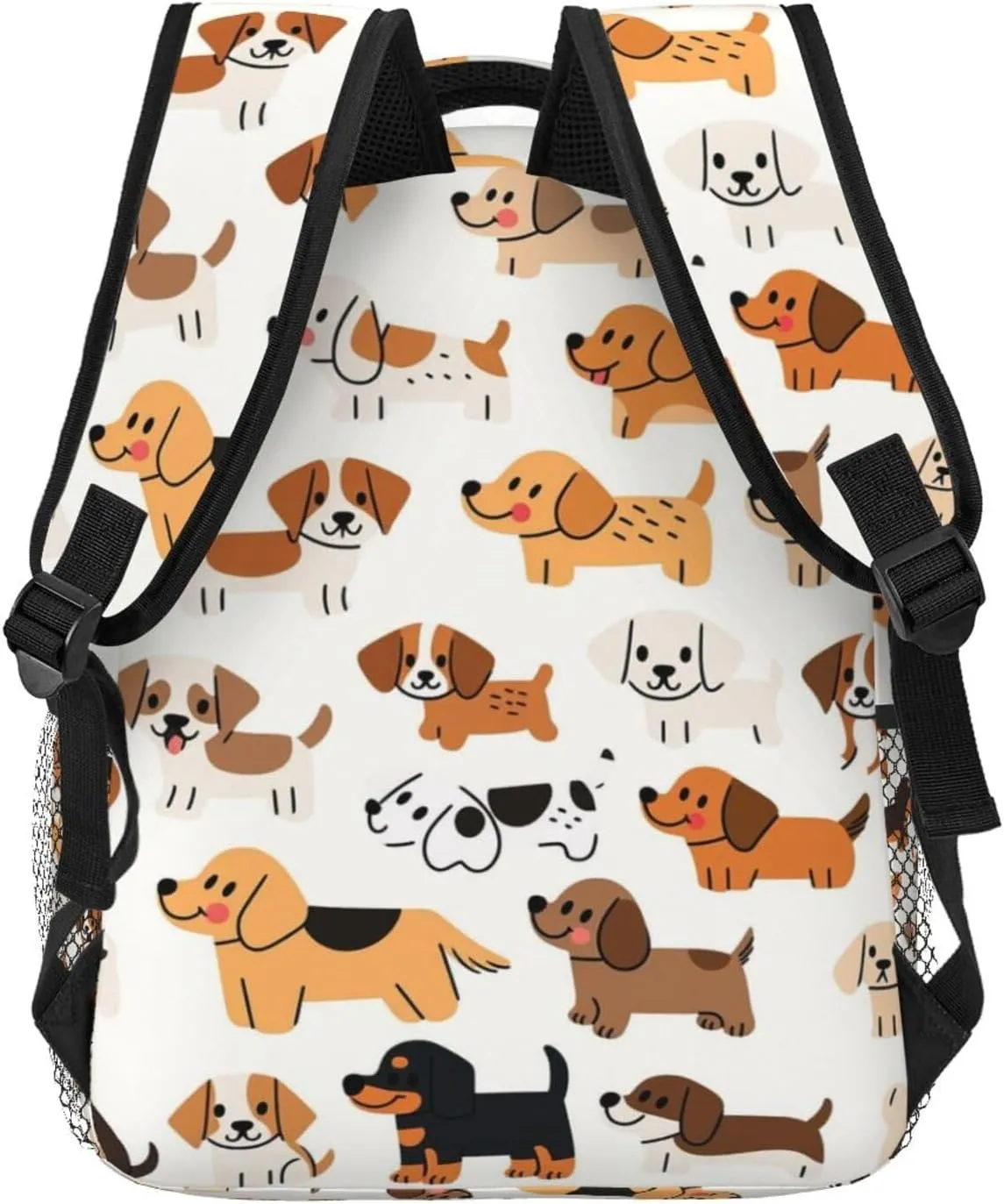 Lightweight Backpack for Gym Travel Bicycle - Big Capacity Multipurpose Anti-Theft Carry On Bag, Funny Dogs Art Travel Hiking Bag & Day Pack
