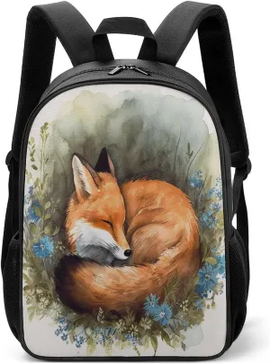 Lightweight Backpacks Cute Travel Bag Durable A Sleeping Creature Printing Small Travel Backpack For Women & Men