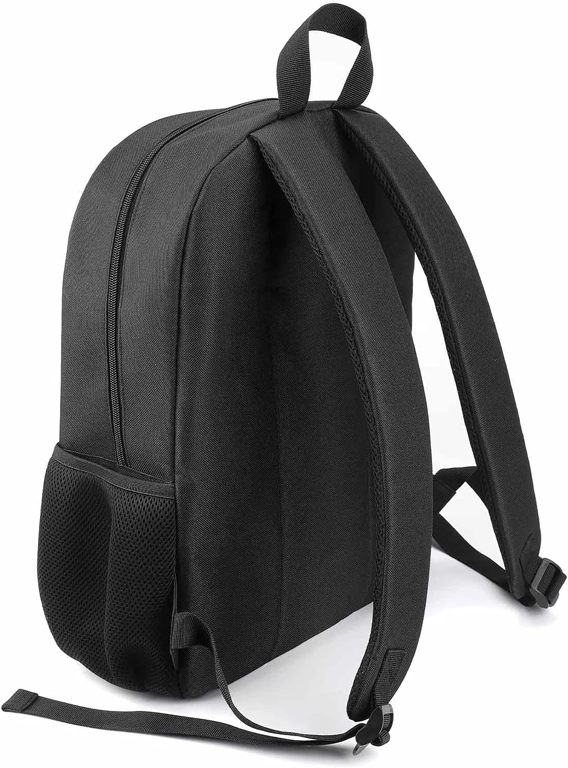 Lightweight Backpacks Cute Travel Bag Durable Cartoon Purple Hippo Printing Small Travel Backpack For Women & Men