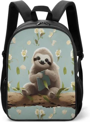 Lightweight Backpacks Cute Travel Bag Durable Cute Sloths Printing Small Travel Backpack For Women & Men